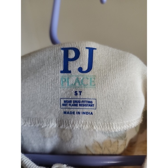 Lot Children's Place PJ 5T Footed Sleepers Pajamas Sunflowers Floral EUC - Picture 6 of 10